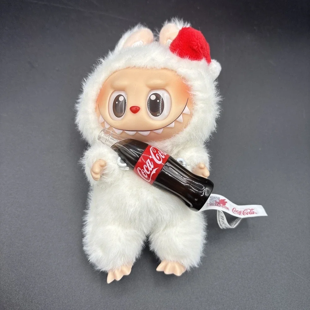 POP MART Labubu Coca Cola Surprise Shake Confirmed Plush Authentic No Box #2